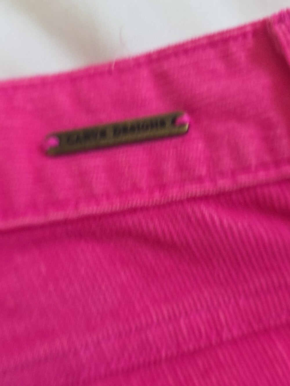 Carve Designs Hot Pink Denim Cutoff Shorts - Picture 5 of 6